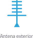 Antena UHF/VHF